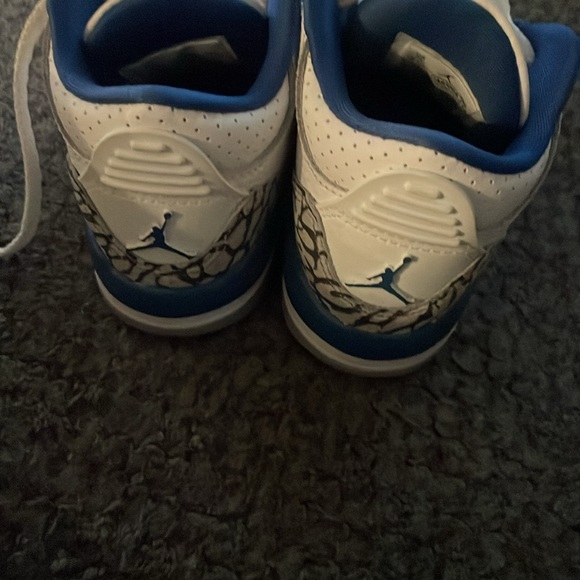 Jordan 3 Wizards Toddler 7c - Picture 2 of 3